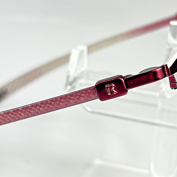 REVOLUTION Eyewear RCF206 BUPK Burgundy Pink Women's 47-17-136 Eyeglass Frames - Picture 3 of 12